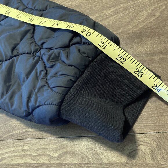 Time and Tru Quilted Black Puffer Jacket Size 1X - Picture 9 of 10